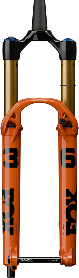FOX 36 Factory Suspension Fork - 29" 160 mm 15 x 110 mm Kabolt-X 44mm Offset GRIP X2 Damper 58HT Shiny Orange