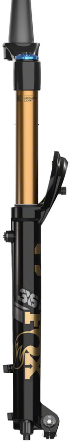 FOX 36 Factory Suspension Fork - 27.5" 160 mm 15 x 110 mm Kabolt-X 44mm Offset GRIP X Damper 58HT Shiny BLK