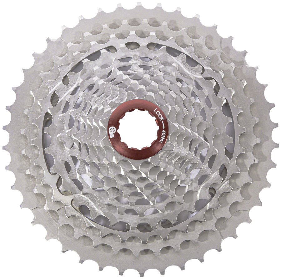 Prestacycle UniBlock PRO Gravel Cassette - 11-Speed For HG 11 Freehub 11-42 Silver