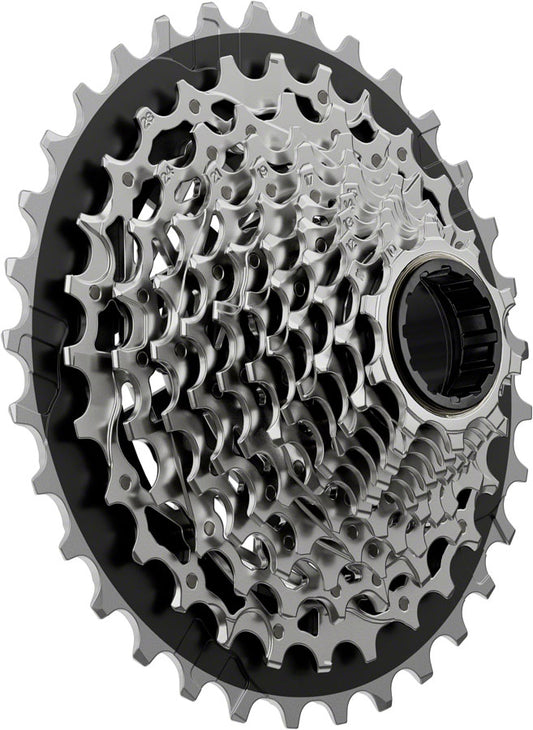 SRAM Force XG-1270 Cassette - 12-Speed 10-33t Silver For XDR Driver Body E1