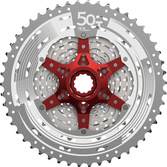 SunRace MX8 Cassette - 11 Speed 11-50t Silver