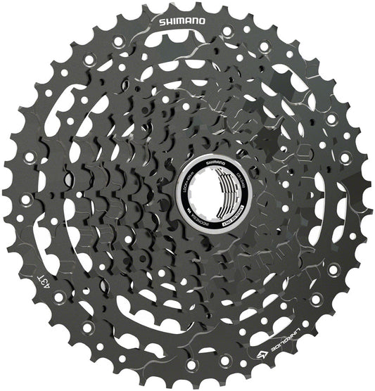Shimano CUES CS-LG400-10 Cassette - 10 Speed 11-43t LINKGLIDE Black