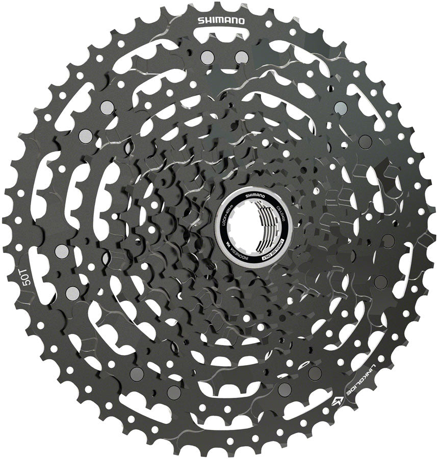 Shimano CUES CS-LG400-11 Cassette - 11 Speed 11-50t LINKGLIDE Black