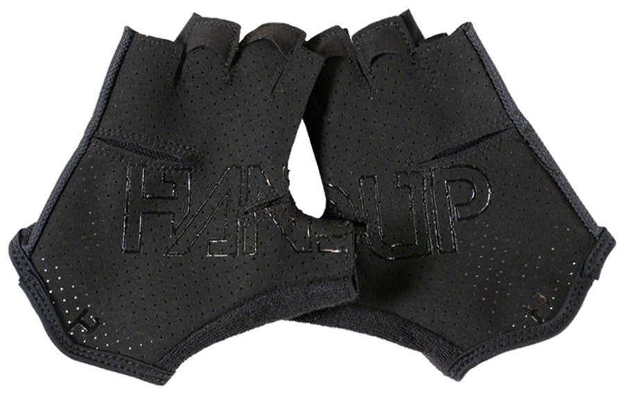 Handup Shorties Gloves - Solid Black Short Finger Large