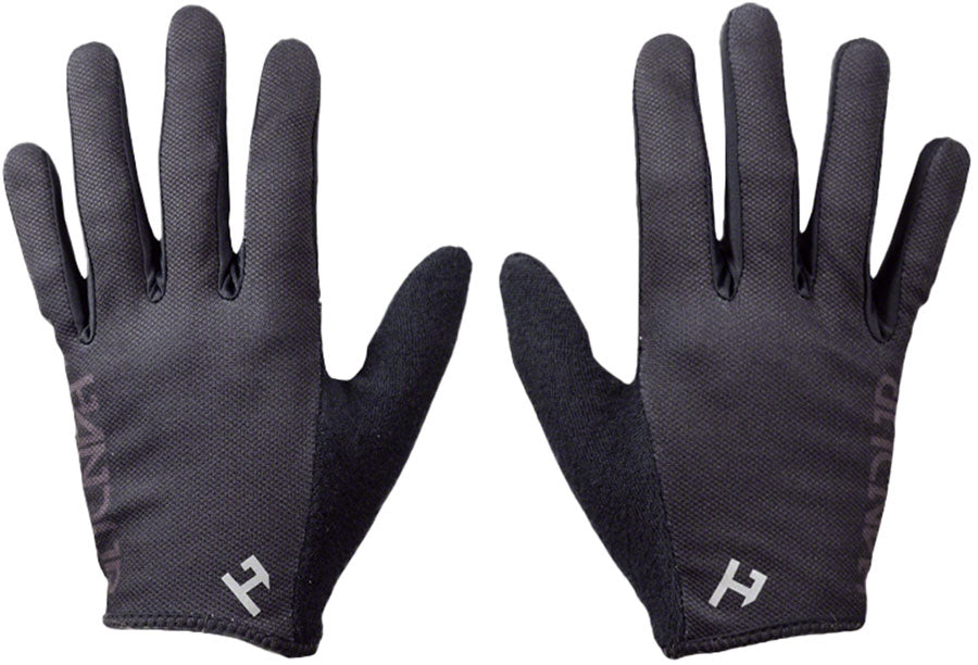 Handup Most Days Gloves - Pure Black Full Finger Large