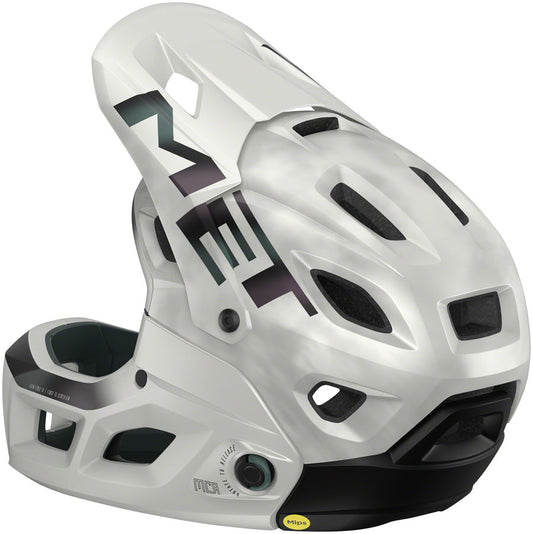 MET Parachute MCR Mips Helmet - White Iridescent Matte Small