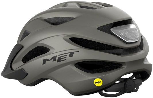 MET Crossover Mips Helmet - Titanium Matte UN