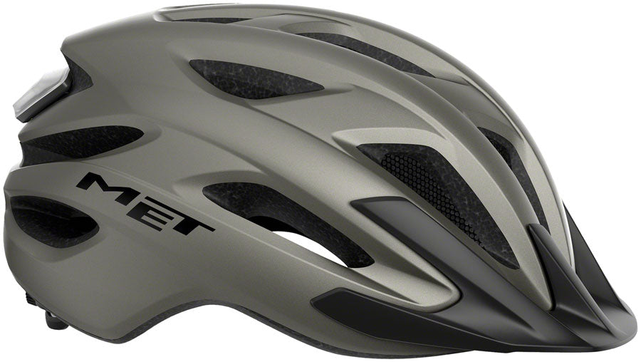 MET Crossover Mips Helmet - Titanium Matte UN