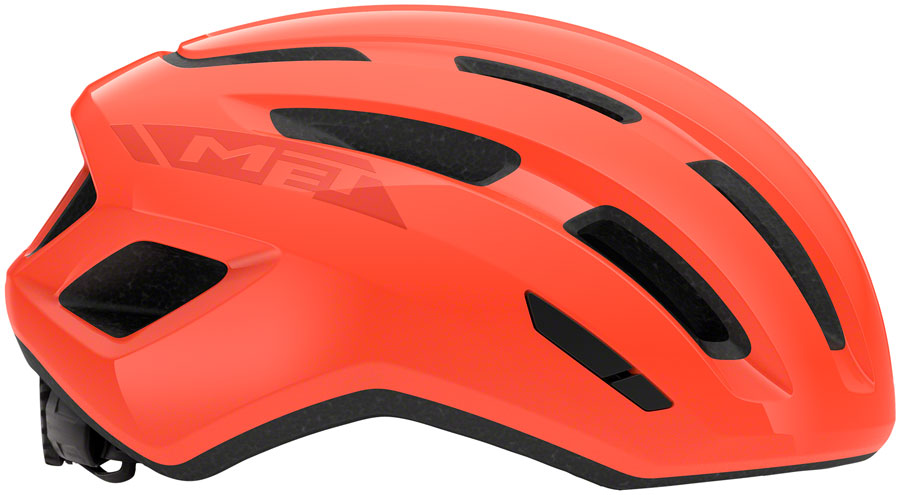 MET Miles Mips Helmet - Coral Glossy Large