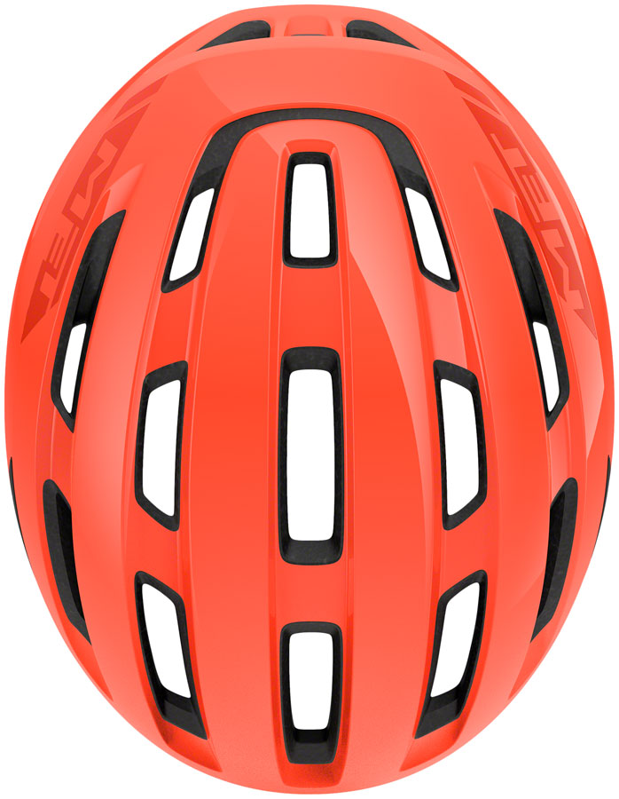 MET Miles Mips Helmet - Coral Glossy Large