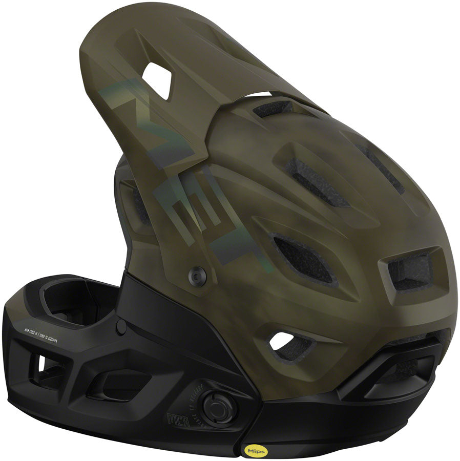 MET Parachute MCR MIPS Helmet - Kiwi Iridescent Matte Large