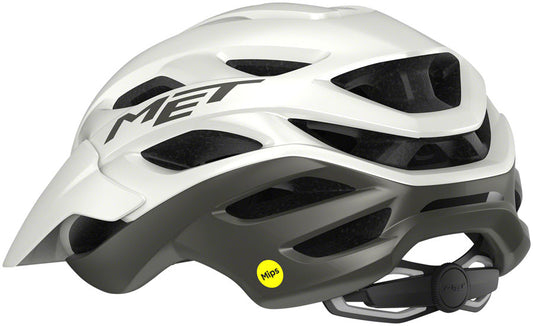 MET Veleno MIPS Helmet - White/Gray Matte Large