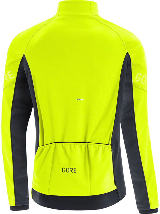 Gorewear C3 Gore Tex Infinium Thermo Jacket - Neon Yellow/Black Men's Small