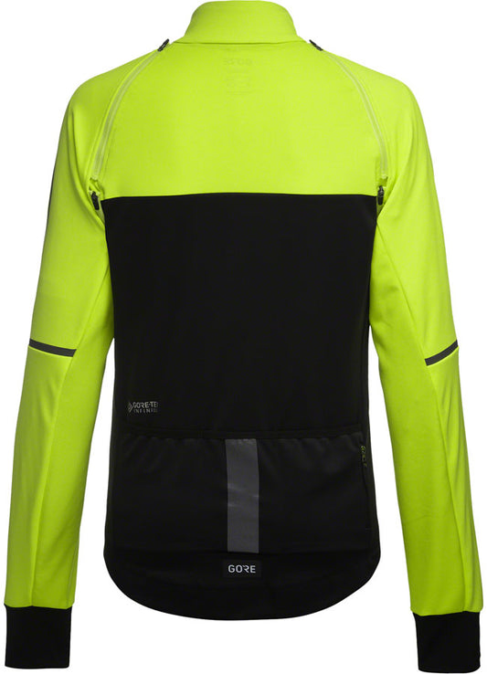 Gorewear Phantom Jacket - Black/Neon Yellow Women's Small