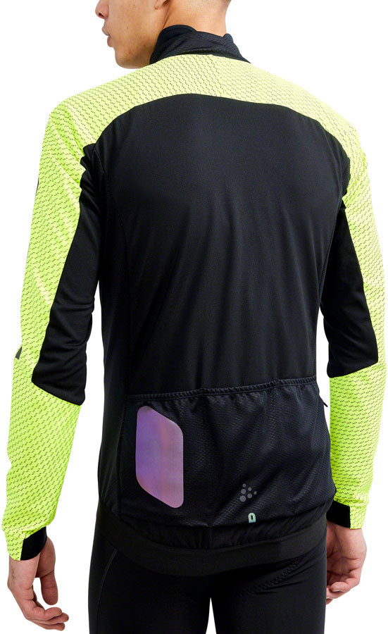 Craft ADV Bike Lumen Subz Jacket - Black/Flumino Men's Small