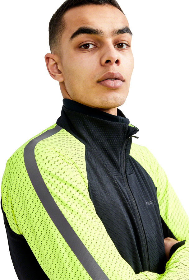 Craft ADV Bike Lumen Subz Jacket - Black/Flumino Men's Small