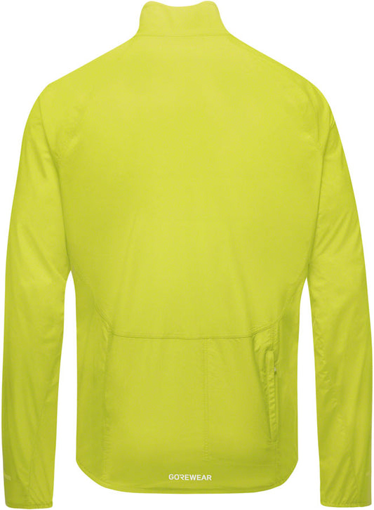 Gorewear Spinshift Windbreaker - Lime Yellow Men's Small