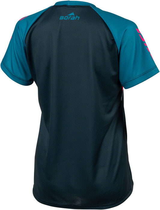 Salsa Women's Echo MTB Jersey - Small Dark Blue