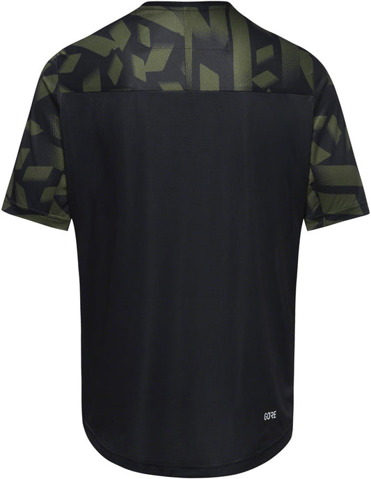 Gorewear Trail KPR Daily Jersey - Black/Green Men's Small