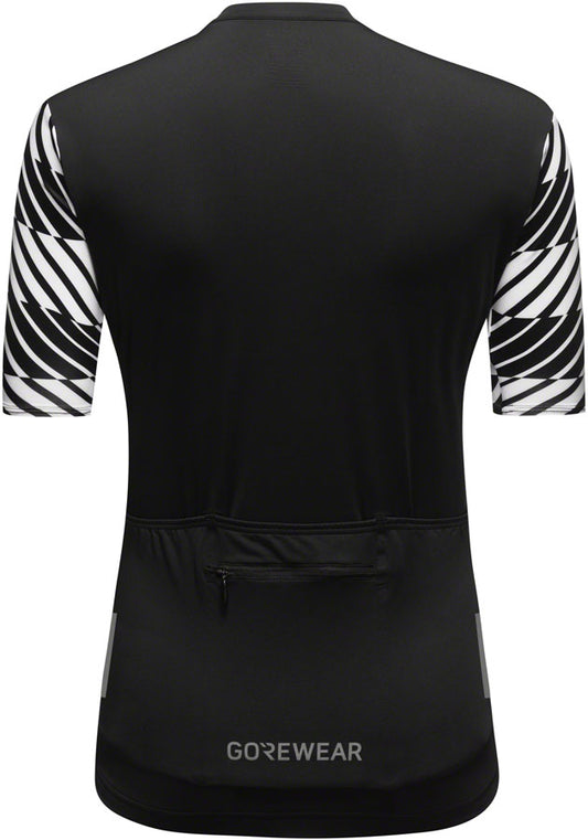Gorewear Swiftride Optical Jersey - Black/White Women's X-Large