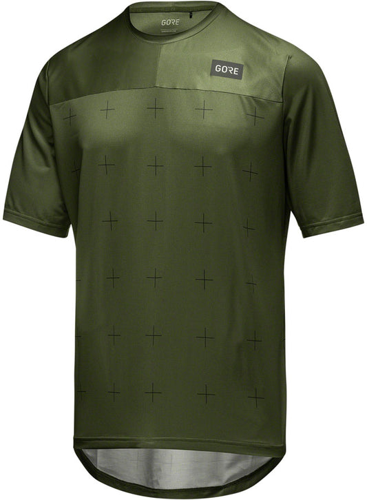 Gorewear Trail KPR Daily Jersey - Utility Green Men's Small