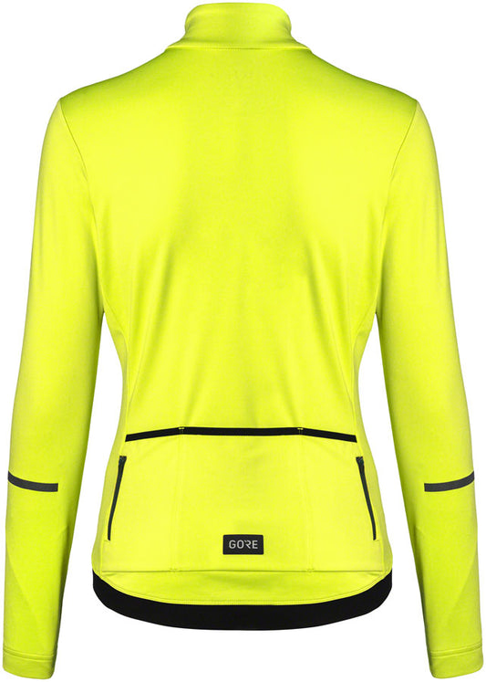 Gorewear Progress Thermo Jersey - Neon Yellow Women's Large