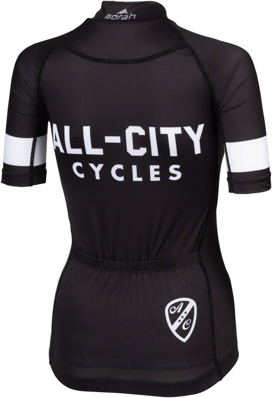 All-City Classic 4.0 Women's Jersey - Black White Medium