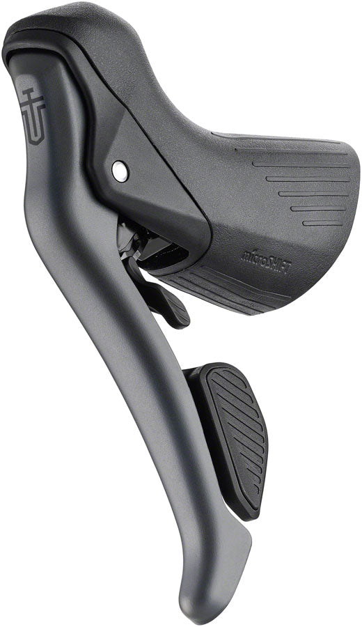 microSHIFT Sword Drop Bar Shifter/Brake Lever Set - 2x 10-Speed Sword Compatible Gray Version B