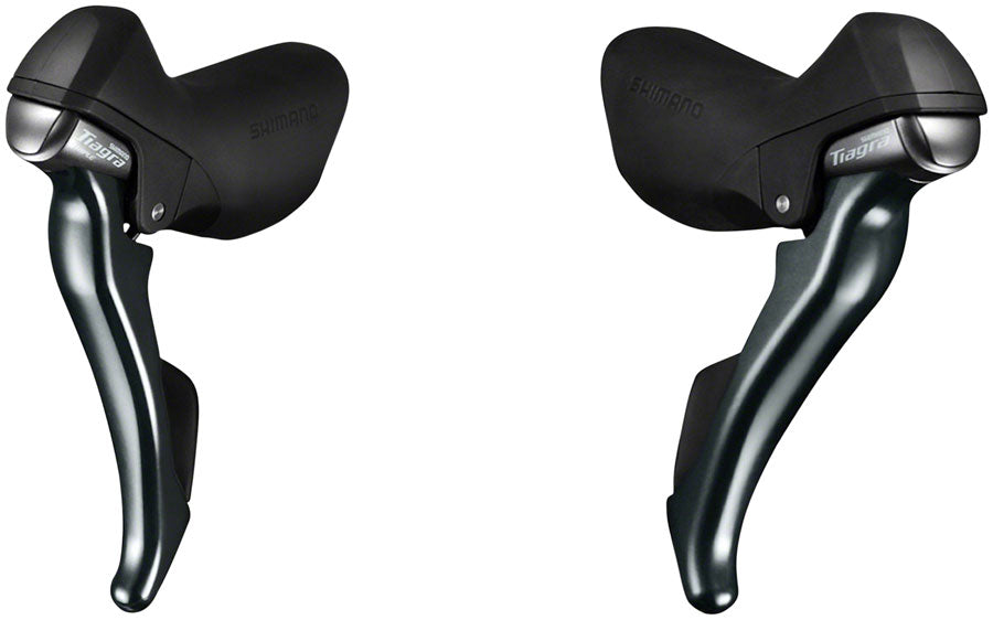 Shimano Tiagra ST-4703 3x 10-Speed Shift/Brake Lever Set - Dual Control BLK