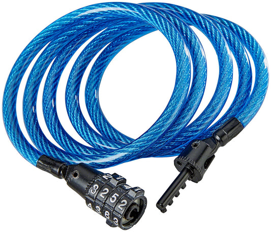 Kryptonite KryptoFlex Keeper 712 4-Digit Combo Cable Lock 4' x 7mm Assorted Colors