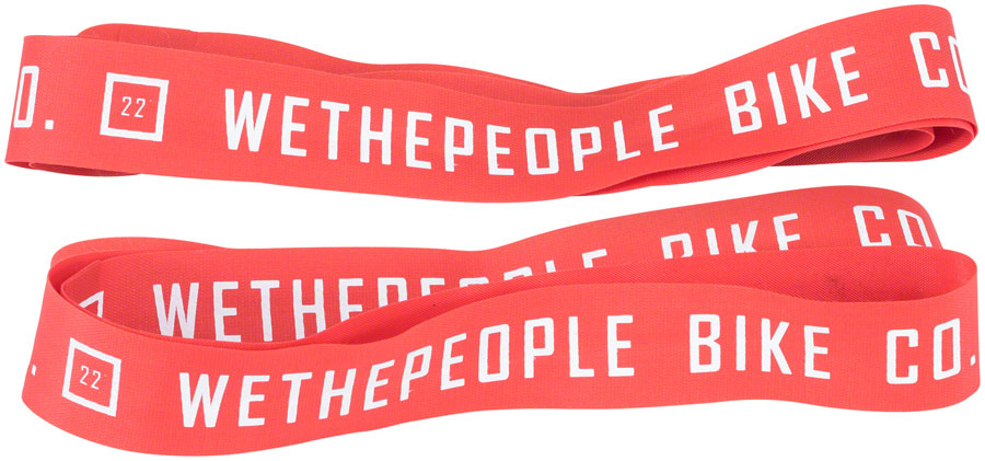 We The People Nylon 22" Rim Tape Set Red