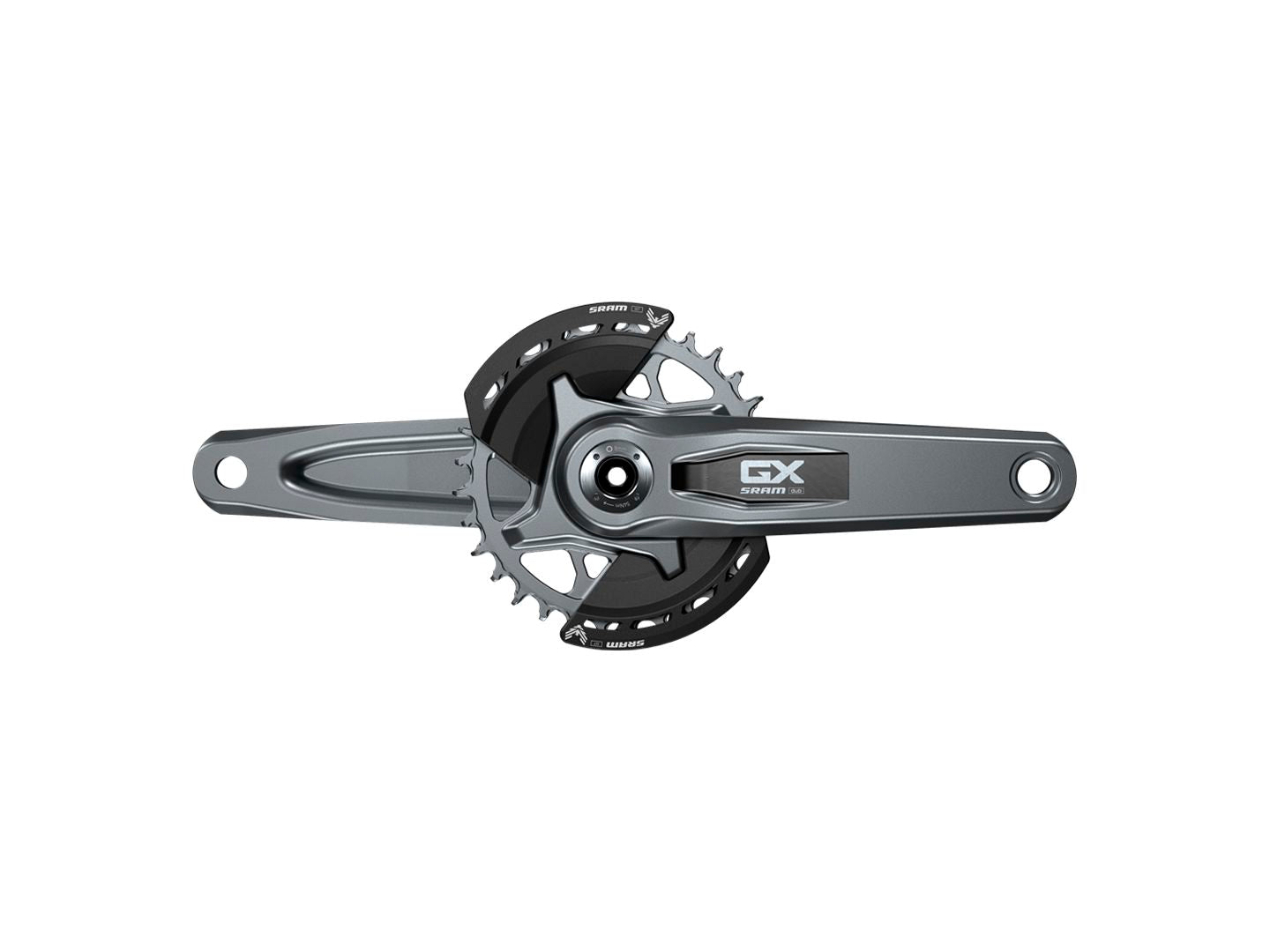 SRAM GX Eagle T-Type Wide Crankset - 170mm 12-Speed 32t Chainring Direct Mount 2-Guards DUB Spindle Interface Dark Polar