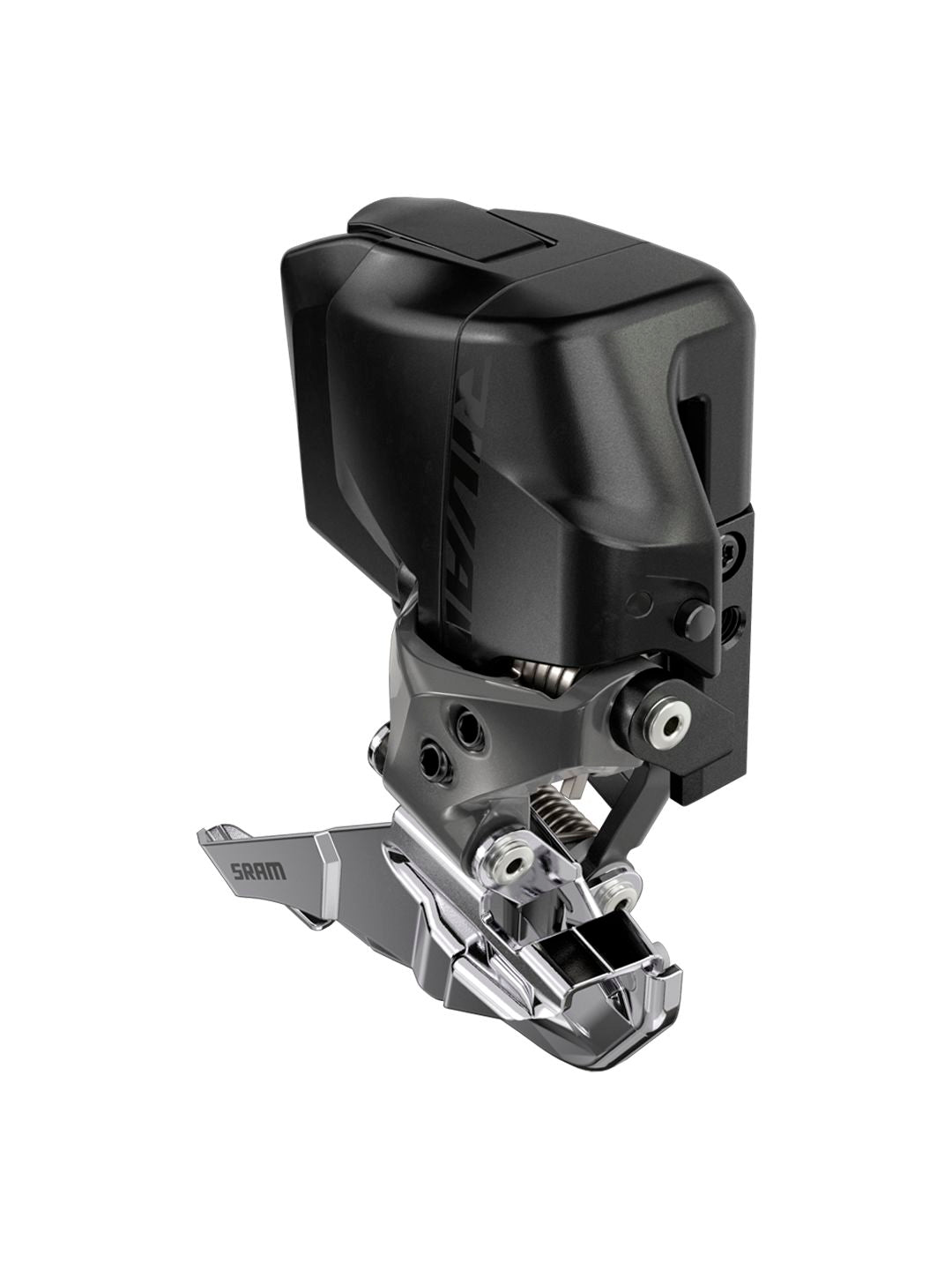 SRAM Rival eTap AXS Wide Front Derailleur - 2x12-Speed Braze-on Battery Not Included BLK D1