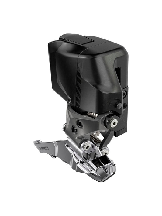 SRAM Rival eTap AXS Wide Front Derailleur - 2x12-Speed Braze-on Battery Not Included BLK D1