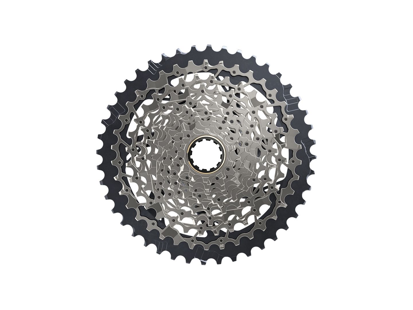 SRAM XPLR XG-1271 Cassette - 12-Speed 10-44t Silver For XDR Driver Body D1