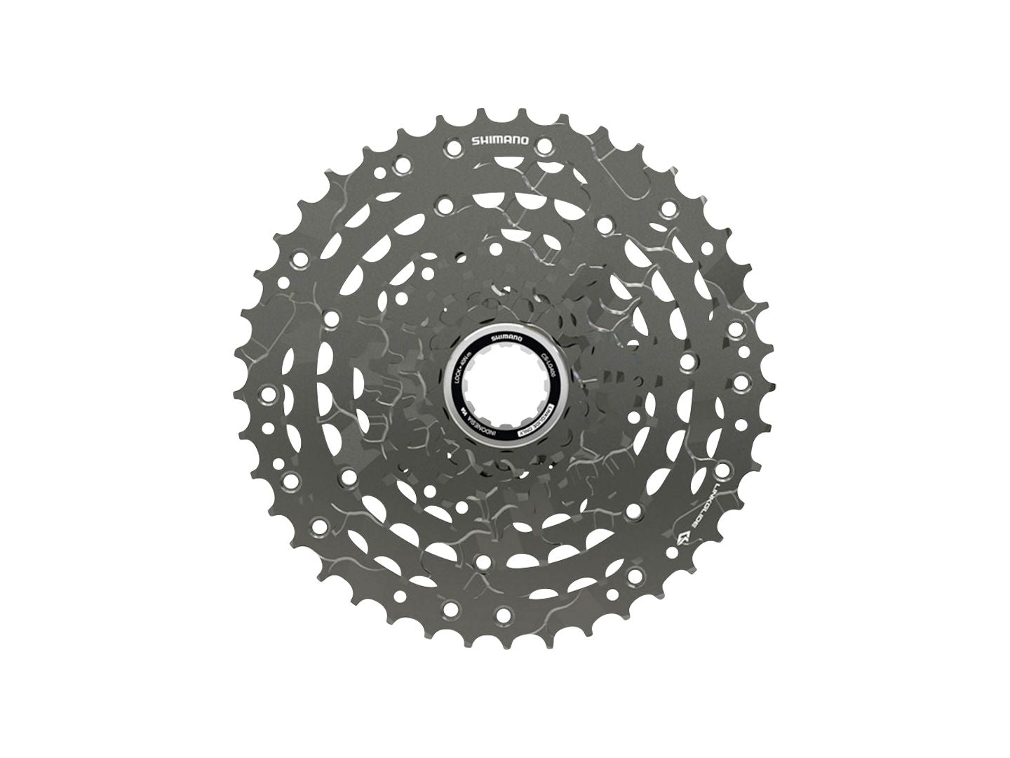 Shimano CUES CS-LG400-9 Cassette - 9-Speed 11-36t LINKGLIDE Black
