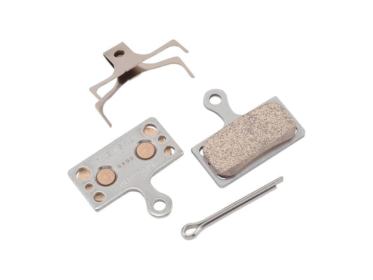 Shimano G04S-MX Disc Brake Pads Springs - Metal Compound Stainless Steel Back Plate One Pair