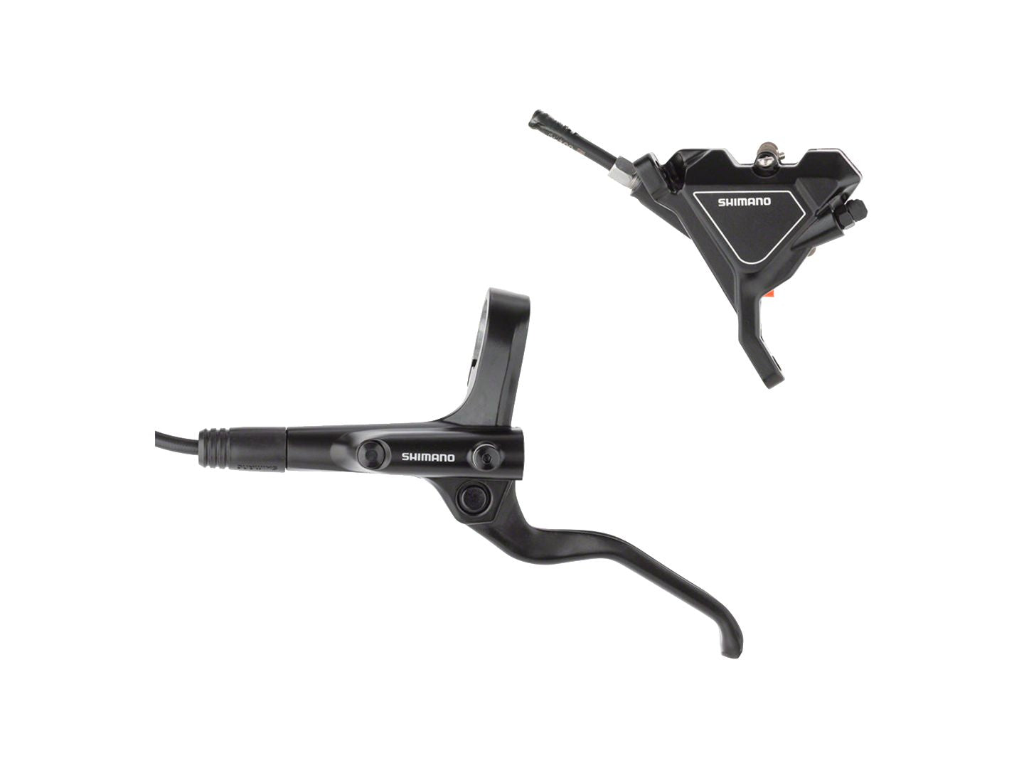 Shimano Altus BL-MT201/BR-UR300 Disc Brake Lever - Rear Hydraulic Flat Mount Resin Pads BLK