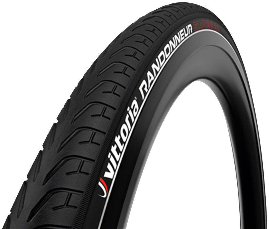 Vittoria Randonneur Reflect Tire - 700 x 38 Clincher Wire Black