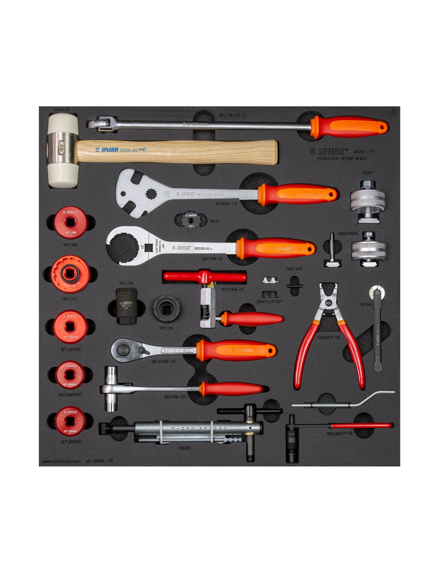 Unior Production Bench Drawer 1 V2 Black Tool