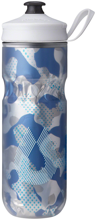 Hydrapak Polar Sport Contender Insulated Water Bottle - 20oz Blue