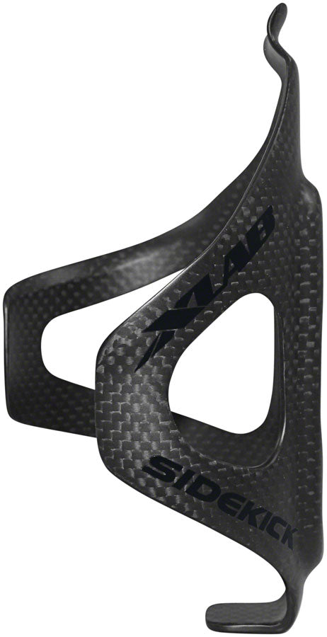 XLAB Sidekick Carbon Water Bottle Cage - Right Entry Matte Black