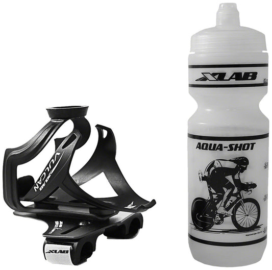 XLAB Torpedo Kompact 125 Water Bottle Cage: Black