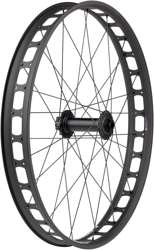 Quality Wheels Bear Pawls / Blizzerk Front Wheel - 26" 15 x 150mm 6-Bolt BLK 32H