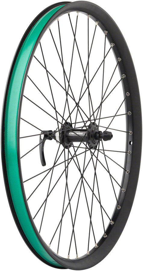 Benno Boost 2017-21 Front Wheel - 24" Center-lock QRx100mm Black