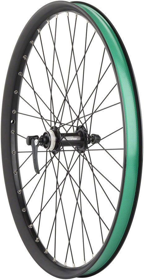 Benno Boost 2017-21 Front Wheel - 24" Center-lock QRx100mm Black