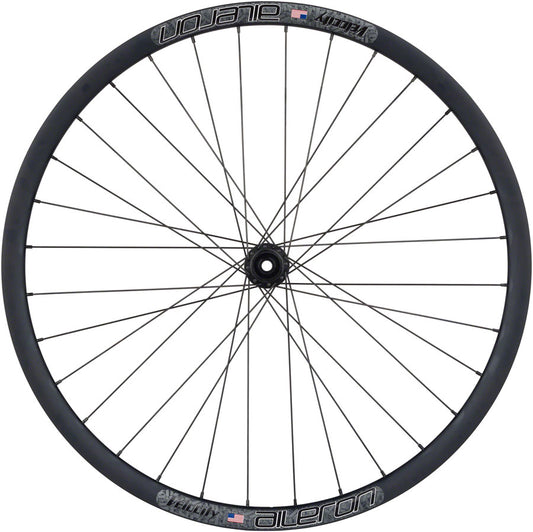 Quality Wheels Bear Pawls / Velocity Aileron Front Wheel - 700c 12 x 100mm Center-Lock BLK 32H
