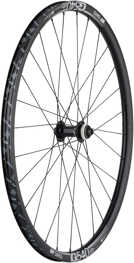 Quality Wheels Shimano Tiagra/DT G540 Front Wheel - 700c 12 x 100mm Center-Lock BLK 28H