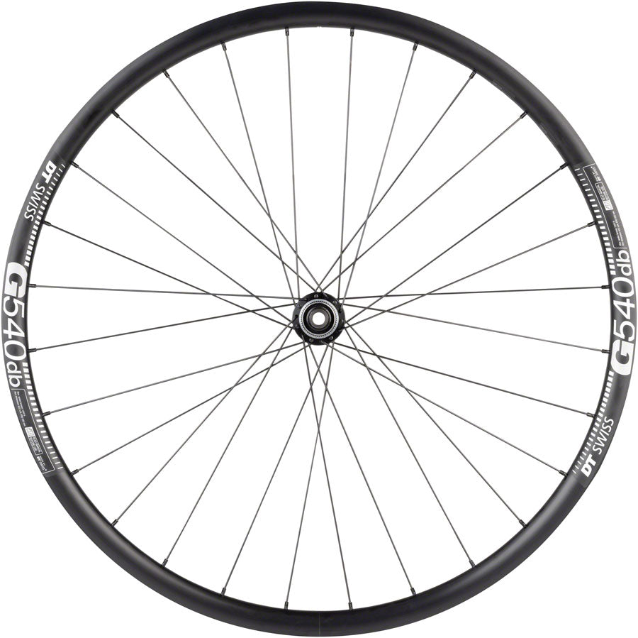 Quality Wheels Tiagra/G540 Rear Wheel - 700c 12 x 142mm Center-Lock HG 11 MTN BLK 28H