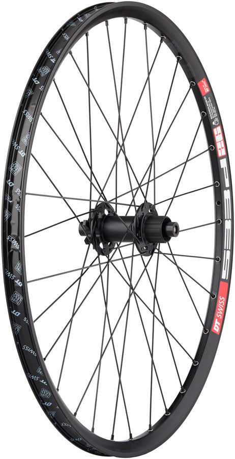 Quality Wheels Bear Pawls / DT Swiss E593 Rear Wheel - 26" 10 x 135mm Bolt-On 6-Bolt 13T Single-Speed BLK 32H